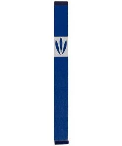 Agayof Art & Judaica Leaves Shin Mezuzah - L
