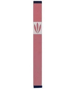 Agayof Art & Judaica Leaves Shin Mezuzah - L