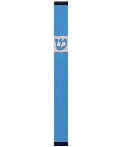 Agayof Art & Judaica Traditional Shin Mezuzah - L