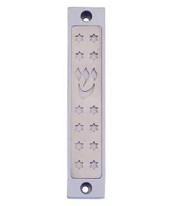 Agayof Stars Series Mezuzah Art & Judaica