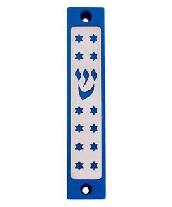 Agayof Stars Series Mezuzah Art & Judaica