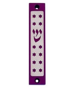 Agayof Stars Series Mezuzah Art & Judaica