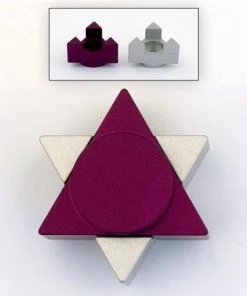 Agayof Art & Judaica Star Candle Holders