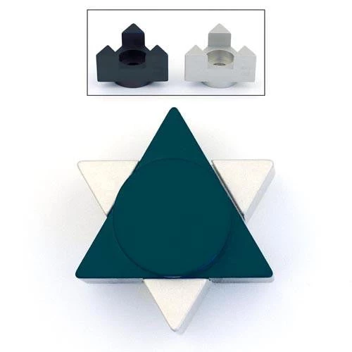 Agayof Art & Judaica Star Candle Holders 5 Agayof Art & Judaica Star Candle Holders