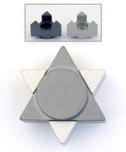 Agayof Art & Judaica Star Candle Holders 12 Agayof Art & Judaica Star Candle Holders