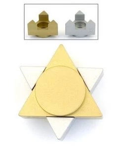 Agayof Art & Judaica Star Candle Holders 13 Agayof Art & Judaica Star Candle Holders