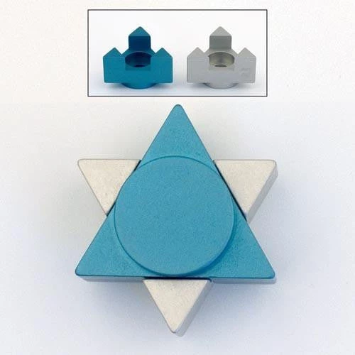 Agayof Art & Judaica Star Candle Holders 9 Agayof Art & Judaica Star Candle Holders