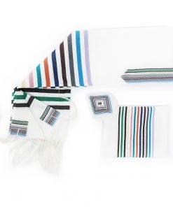Gabrieli Tallit Josef - Wool Tallit - 12 Stripes Gabrieli Tallits 11 Gabrieli Tallit Josef - Wool Tallit - 12 Stripes Gabrieli Tallits