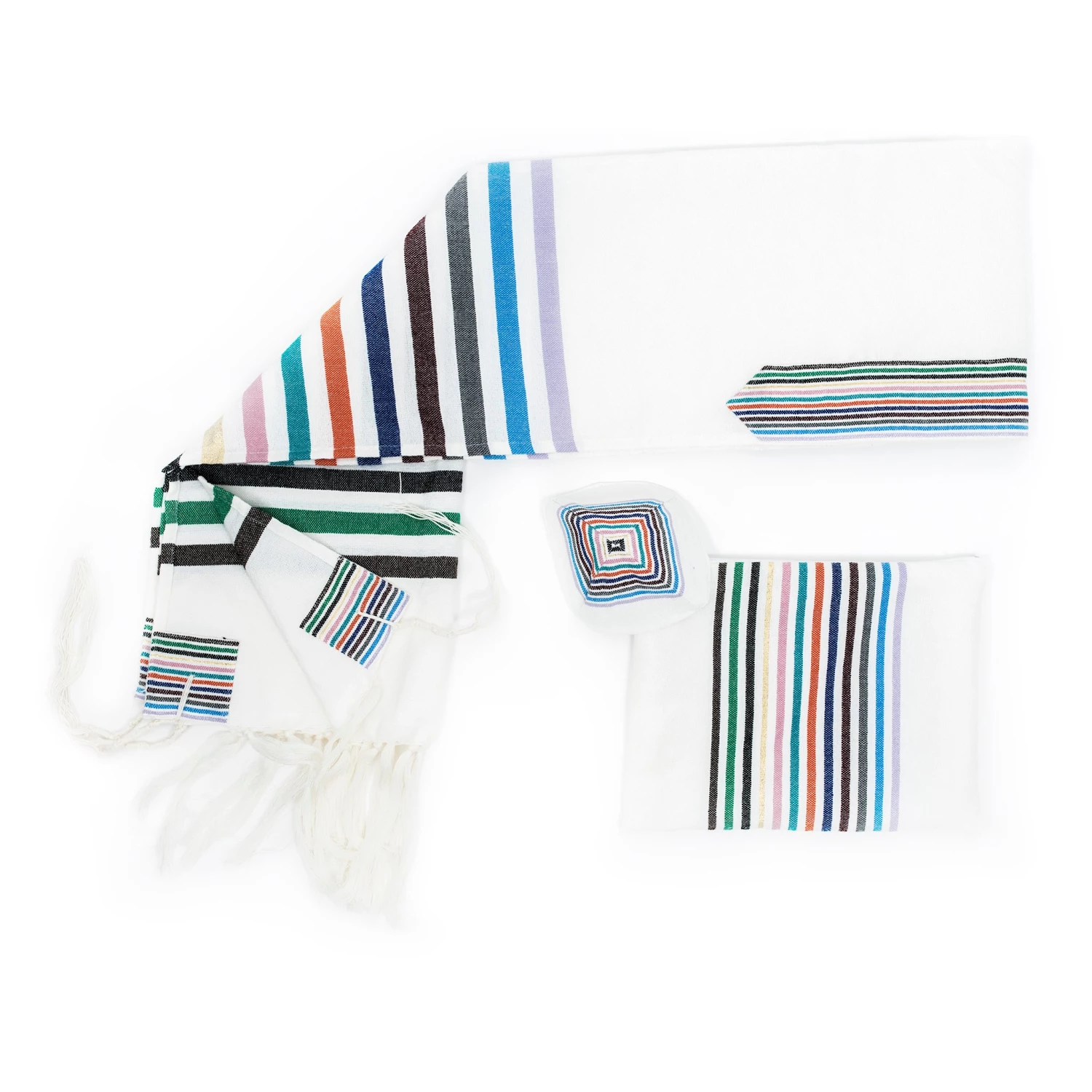 Gabrieli Tallit Josef - Wool Tallit - 12 Stripes Gabrieli Tallits 7 Gabrieli Tallit Josef - Wool Tallit - 12 Stripes Gabrieli Tallits