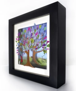 Jean-Pierre Weill Art & Judaica Tree Of Purple Hearts - Mini
